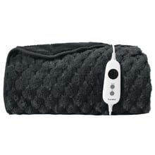 Elior Faux Fur Heated Throw